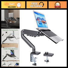 2-in-1 Gas Spring Laptop Desk Mount for 12