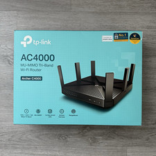 TP-LINK Archer C4000 AC4000 Tri-Band MU-MIMO Wi-Fi Router 4-Port USB picture