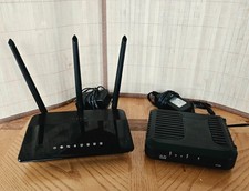 D-link DIR 859 ac 1750 wifi gigabit router with Cisco DPC3010 modem picture