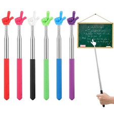 Lonxio 6 Pcs Pointer Finger Stick, Multipurpose Teacher 6 Colors picture