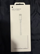 Apple USB-C Digital AV Multiport Adapter (HDMI, USB, USB-C) - Genuine - Sealed picture