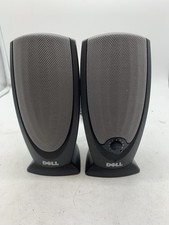 Dell A215 Multimedia 2 Channel Computer Speakers [ NO POWER SUPPLY ] FREE S/H picture