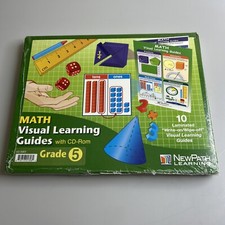 New Path Learning 10 Piece Mastering Math Visual Learning Guides Set, Grade 5 picture