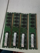 4pc HYNIX 1GB 1Rx8 PC2-6400U-666-12 ~ HYMP112U64CP8 ~ S6 AB-C Ram 4gb Total picture
