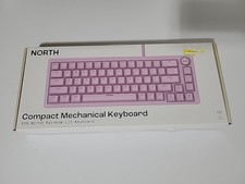 *NEW* North Base Compact Mechanical Keyboard - Rainbow Lit Pink picture