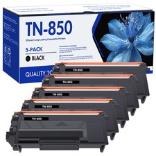 5 PACK TN850 Toner fits for Brother TN820 MFC-L6900DW MFC-L5700DW MFC-L5850DW picture