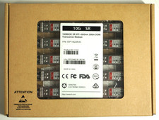 NEW Pack of 10 Fiberstore FiberOptic 10GBase-SR SFP+ 850nm 300m DOM Transceiver picture