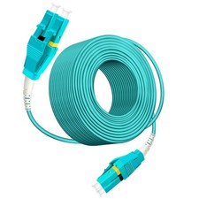 20 Meters Uniboot LC To LC 10G OM3 Fiber Patch Cable Multimode Duplex 50/125 picture