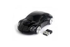 MOJO Porsche Car Shape Optical Wireless Silent Mouse PC Laptop Mac Black picture