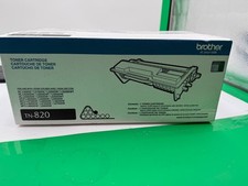 NEW IN BOX- Brother TN820 Genuine Black Laser Toner Cartridge picture