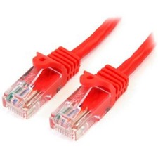 StarTech Cat. 5E UTP Patch Cable - RJ-45 Male - RJ-45 Male - 10ft - Red picture