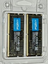 Crucial DDR5-5600 96GB (48GBx2) SODIMM Laptop Memory Kit CL46 1.1V Unused picture