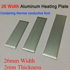 26mm Width 2mm Thickness Flat Heat Pipe Bendy Aluminum Thermal Cool For LED CPU picture