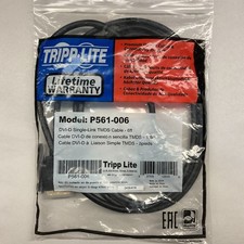 LOT OF 10 GENUINE Tripp-Lite DVI-D P561-006 Single Link M/M 6'  picture
