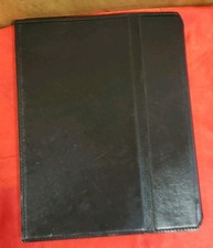 NIB Restoration Hardware Artisan Leather Ebony iPAD Cover picture