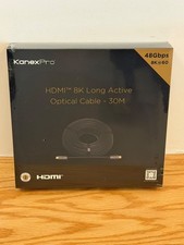 KanexPro Active Fiber 8K HDMI Cable 30 meters CBL-AOCHDMI8K-30M - GREAT PRICE picture