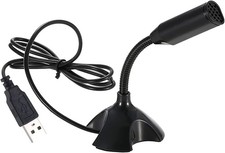 Mini USB Microphone for Desktop Computer and Laptop,Portable USB Condenser Mi... picture