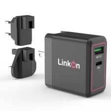 Ganius 65W Wall Charger GaN Tech 65W USB-C PD3.0 PPS and 18W USB-A QC4.0+ Com... picture