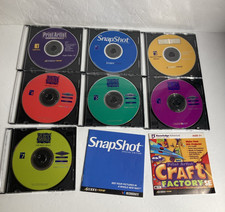 Print Artist 4.0 Platinum 7 CD Set 1998 Sierra Home Windows 95 Vintage picture