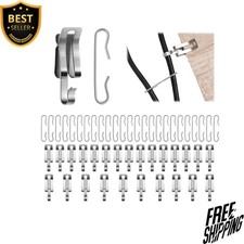 NEW 100 PCS Heat Cable Roof Clips and Spacers for Heat Tape Installation picture