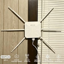 AX3000 Outdoor WiFi 6 Extender Mesh Router Long Range WiFi Signal Booster AP picture