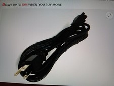 6 Ft Power Cord for LG TV 47GA6400 47LA6205 42LN5750 42LN5200 42LA6200 39LB5800 picture