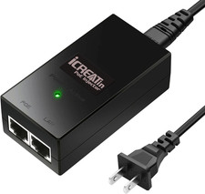 24V Gigabit POE Injector, 1A Passive Adapter for Ubiquiti & Mikrotik Devices picture