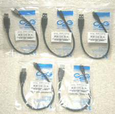 C2G 1FT USB 2.0 A TO MICRO-USB B CABLE - USB CABLE - PHONE CHARGING CABLE QTY 5  picture