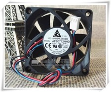 Delta AFB0712HHD 7020 DC12V 0.30A 7CM 3-Pin Silent Cooling Fan picture