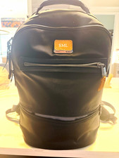 TUMI Black Alpha Bravo used with extra personalized badge picture