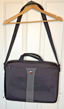 Wenger Legacy SwissGear Double Slim Laptop Tablet Briefcase Strap Handles 17