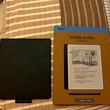 Amazon Kindle Scribe 32GB Tungsten Wi‑Fi 10.2in eBook Reader w/ Premium Pen picture