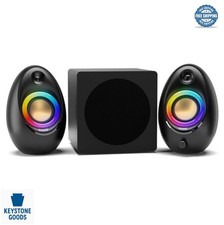 2.1 Computer Speakers with Subwoofer 80W Bluetooth 5.4 USB USB-C AUX RGB picture