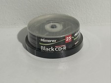 Memorex Black CD-R 25 Pack - 40X/700MB/80 Min picture