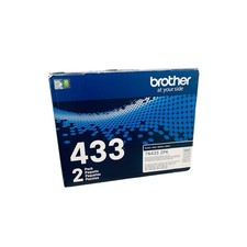Brother Genuine TN4332PK 2-Pack Black Toner TN433BK High Yield New Sealed picture