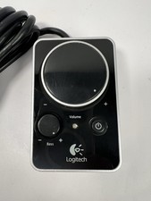 Vtg Logitech Z4 Computer Speaker Volume Control Pod 9-pin DB-9 male serial cable picture