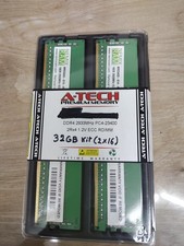 Nemix 32GB (2 x 16GB) MR23400-614 DDR4 2933MHZ CL21 ECC RDIMM Server RAM Kit picture