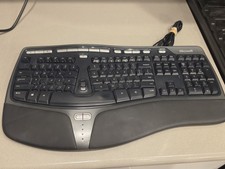 Microsoft Natural Ergonomic Keyboard 4000 V1.0 KU-0462 Wired Tested Working OEM picture