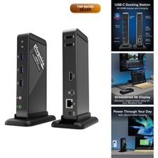 Plugable UD-CA1A USB-C Dock 4K HDMI 60W Charging Driverless picture