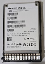 1.6TB HPE EO001600JWUGE-SC 2.5in DS SAS-12G Write Intensive G9 G10 SSD ES picture
