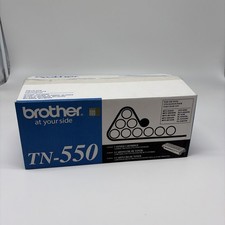 Genuine Brother TN-550 Black Toner Cartridge OEM 3500 Page Yield (New In Box) picture