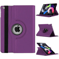 Purple Synthetic Leather Rotating Stand Case for iPad Pro 12.9 2015/2017 picture