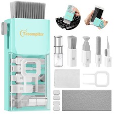 All-in-1 Keyboard Cleaner Laptop Cleaning Kit,Computer Screen-Safe Tifny Blue picture