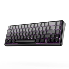 EPOMAKER x AULA F65 65% Wireless Mechanical Keyboard Hot-Swappable Gasket Custom picture