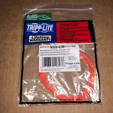 Tripp Lite Multimode Duplex 50/125 Fiber Patch Cable LC/LC 10' 3 Meter N520-03M picture