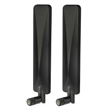 2pcs 4G LTE 12dBi External SMA Male Antenna for Wireless Router Cellular picture