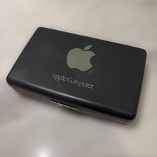 Vintage Apple Computer Promotional EMPTY CASE Shoe Shine Box Gadget Storage Rare picture