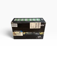 Lexmark X792X4CG Cyan Extra High Yield Toner Cartridge OEM New picture