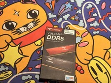 TeamGroup T-Force Vulcan 32GB 2x16GB DDR5 6000 CL38 XMP EXPO Red picture