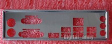 I/O Shield For ASRock FM2A75M-HD+ & FM2A55M-HD+ Motherboard Backplate IO picture